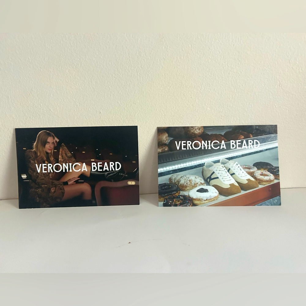2 x Veronica Beard Iconic Postcards NYC limited edition Reminder: You’re Iconic